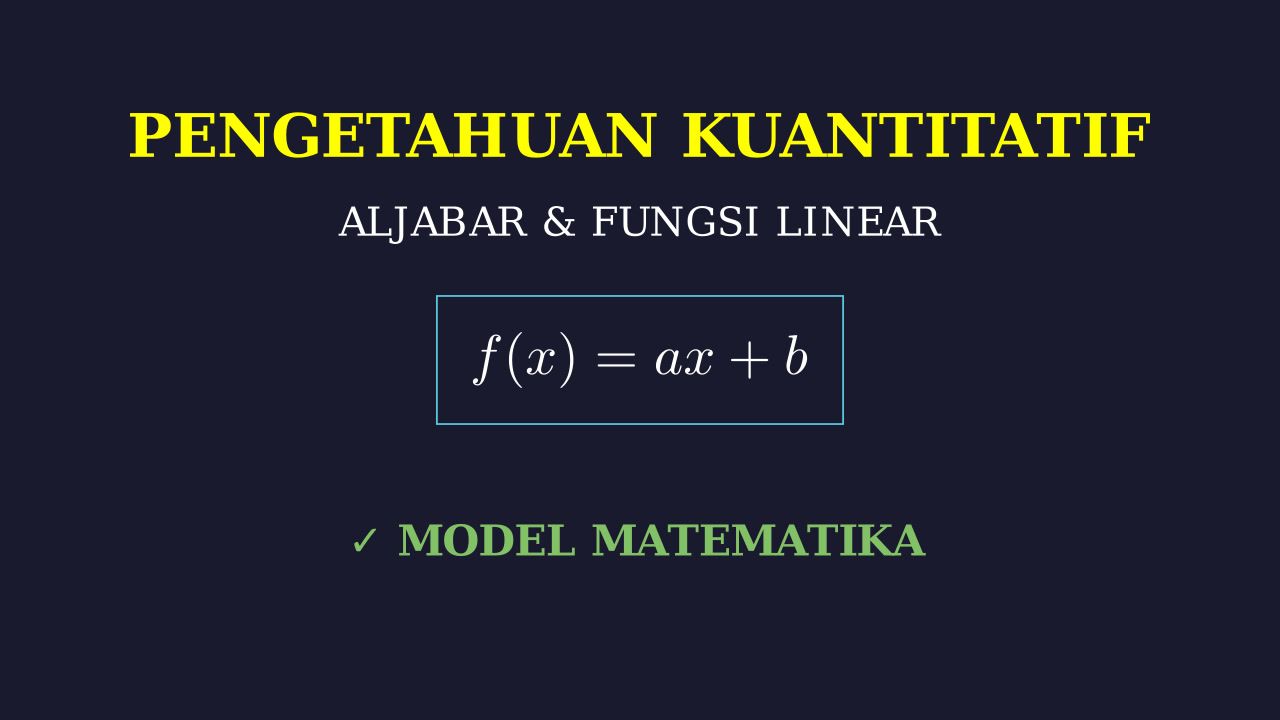Soal Cerita: Pemasaran Perumahan