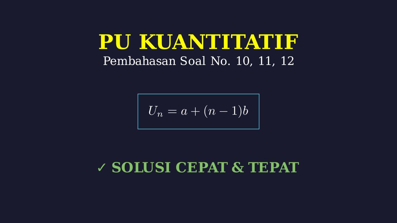 Pembahasan Soal No 10-12