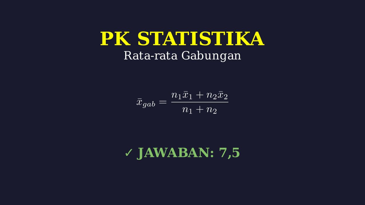 Statistika: Dasar Dan Konsep