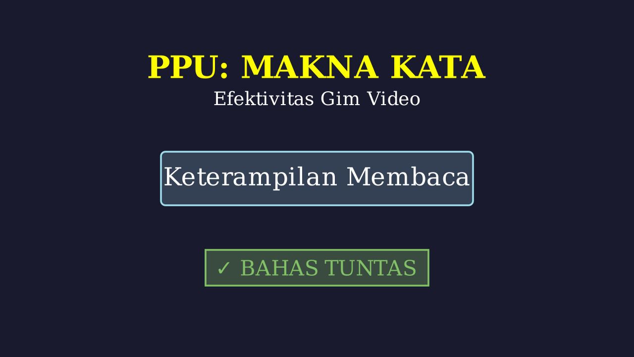 Meningkatkan Kemampuan Membaca Lewat Gim Video