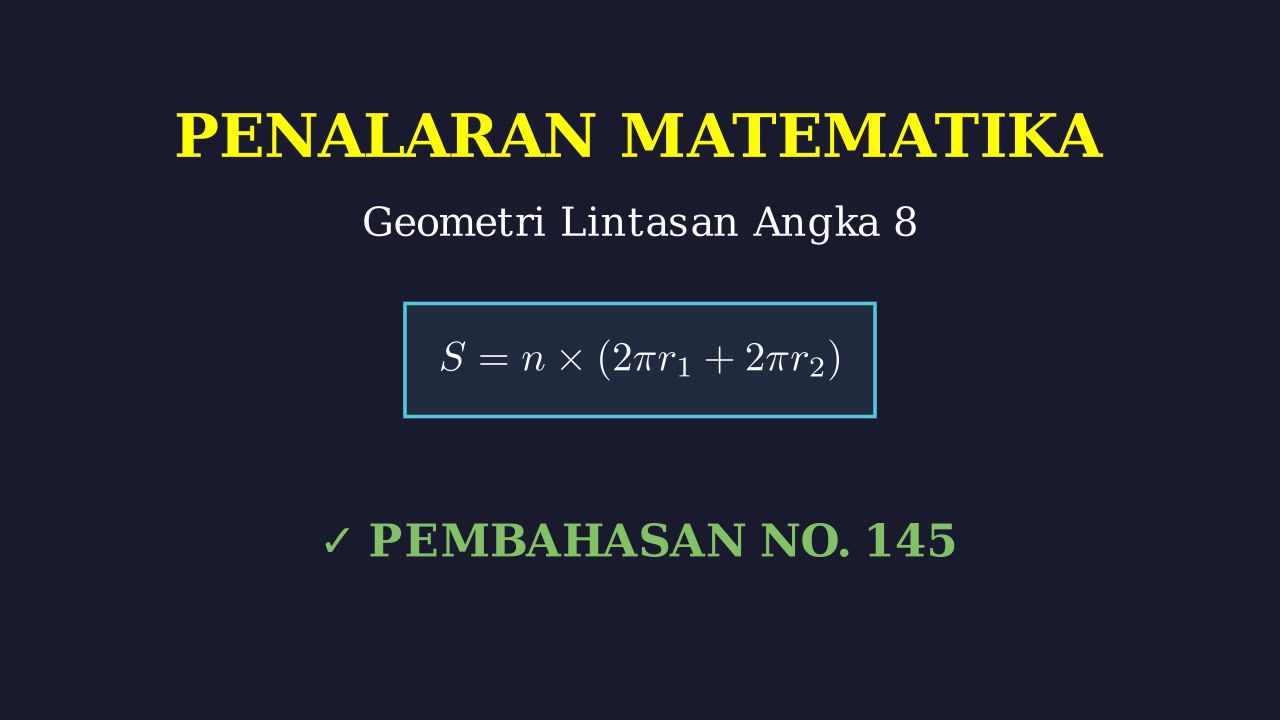 Lintasan Lari Angka 8 Bertingkat