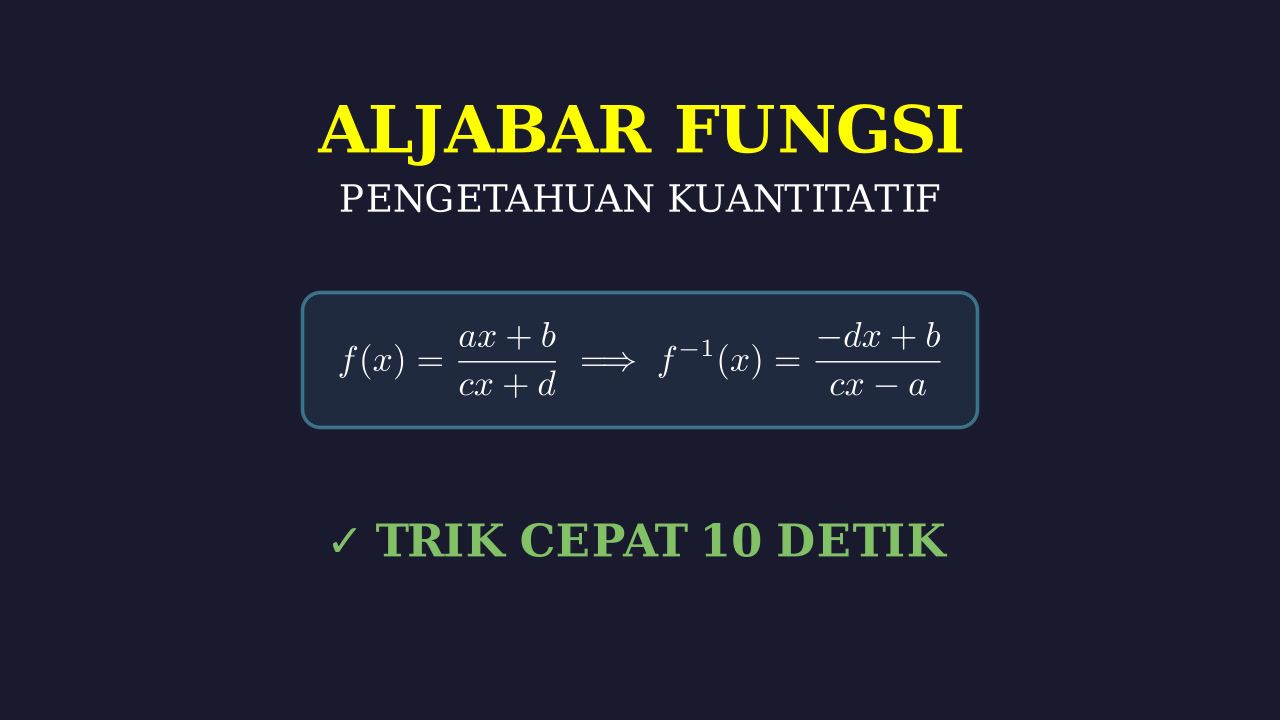 Solusi Matematika: Cara Cepat & Rinci