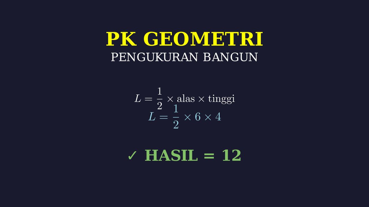 Analisis Soal: Penjelasan Hasil 12