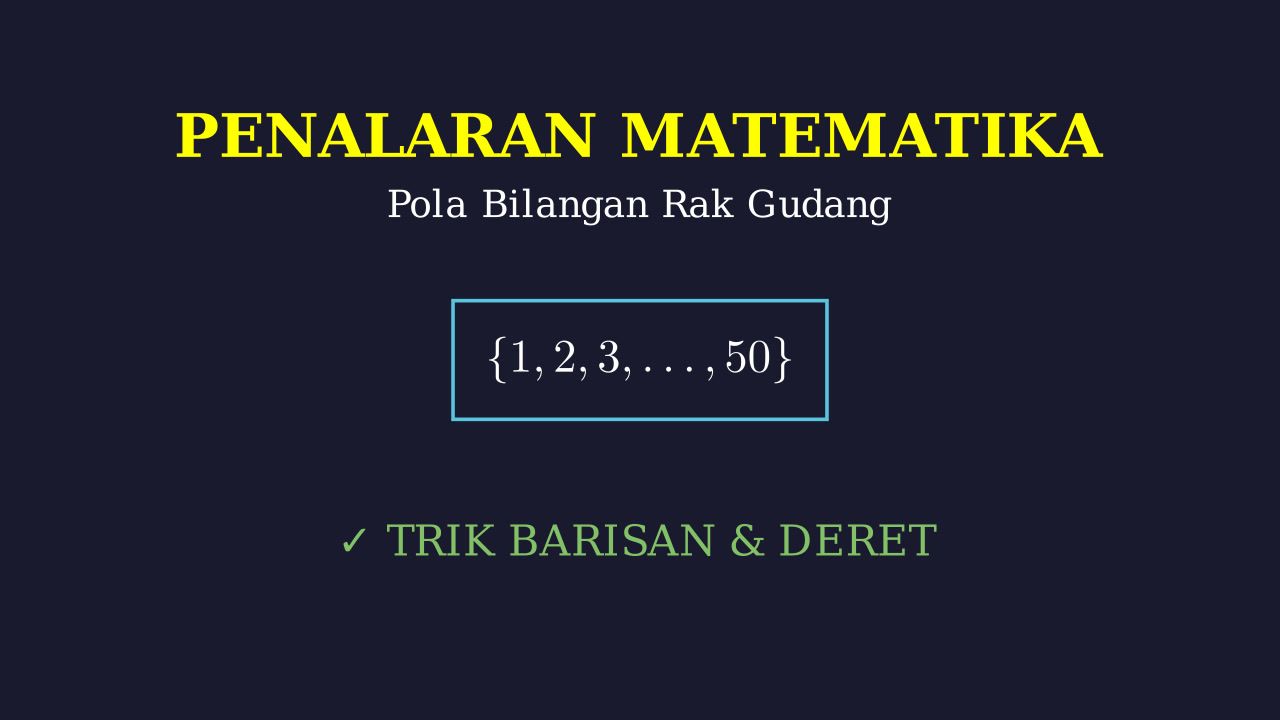 Logika Penataan Rak Gudang
