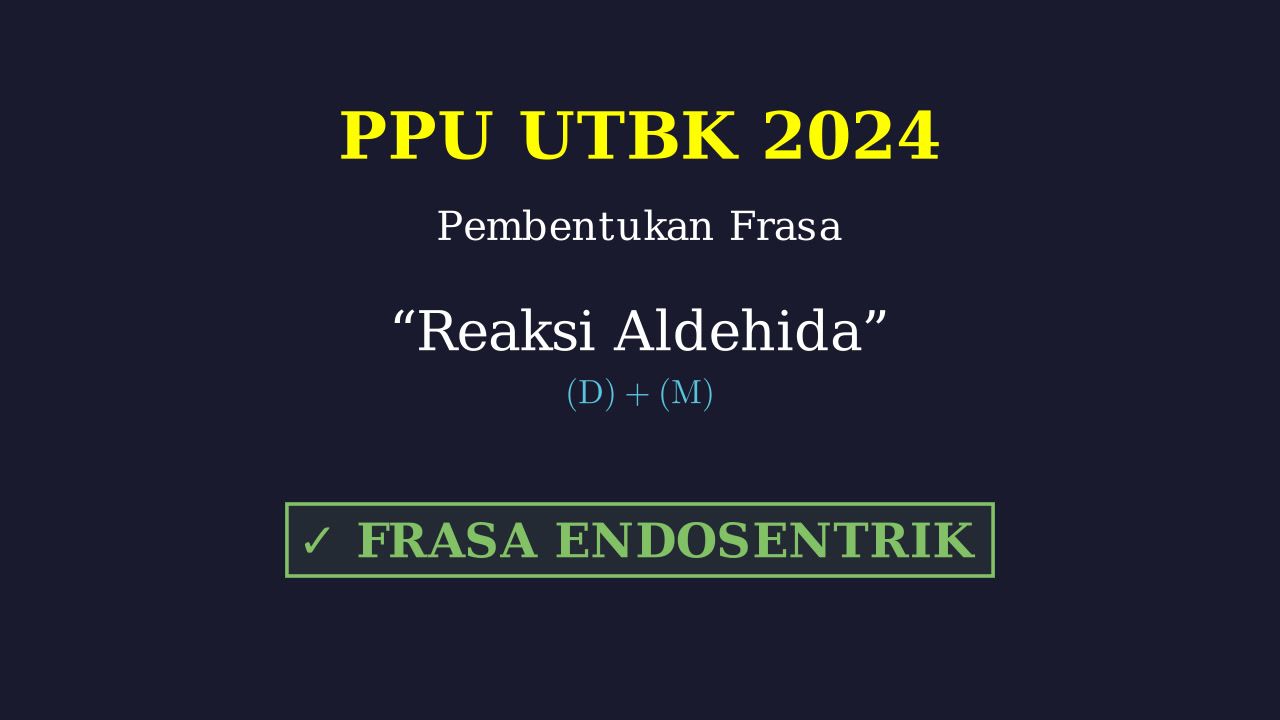 Reaksi Aldehida