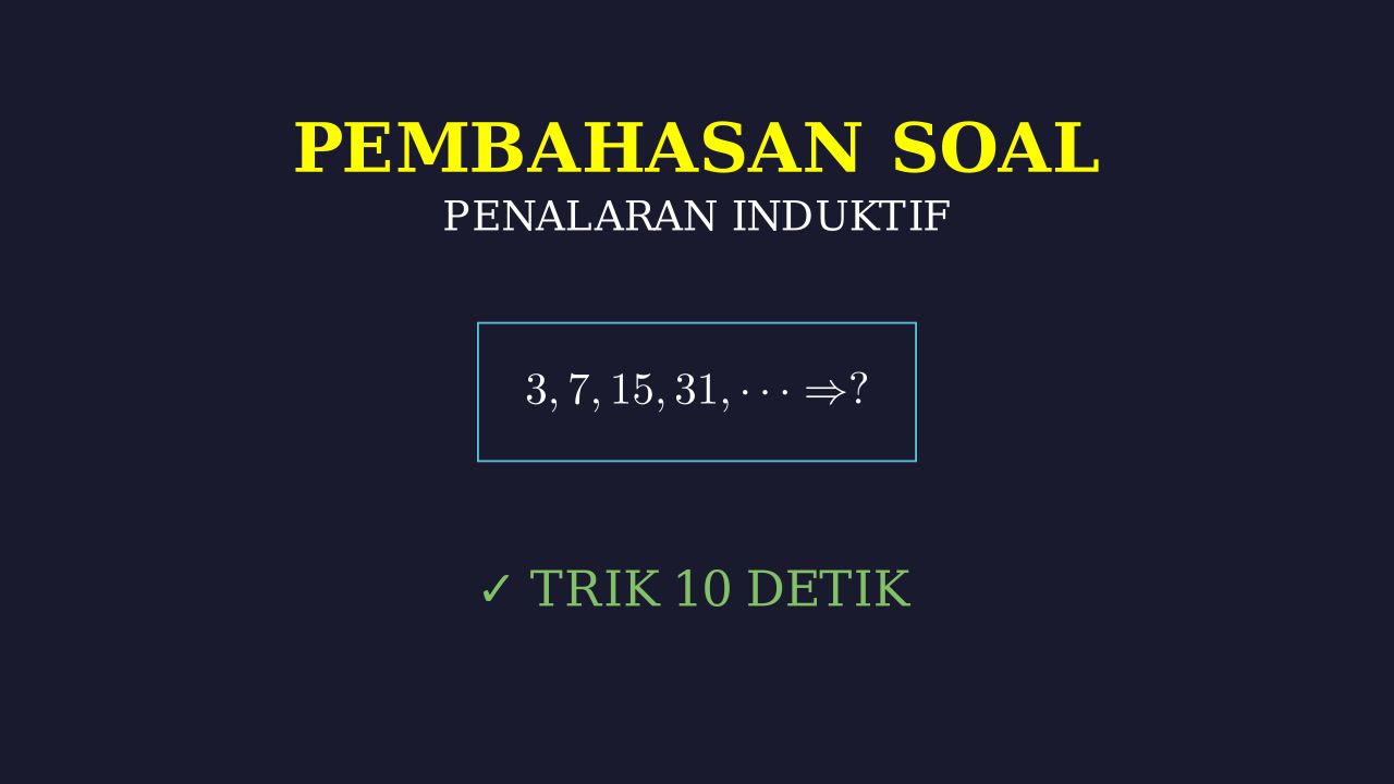 Pembahasan Soal