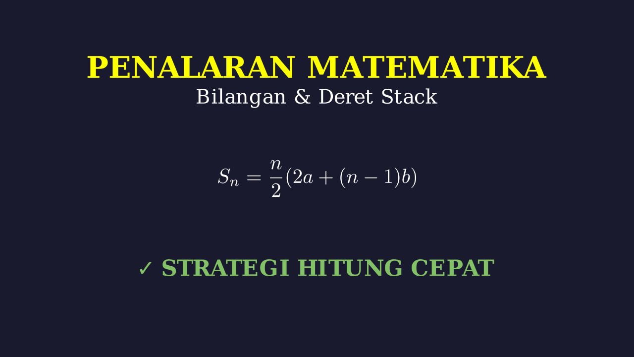 Menghitung Stack Cecilion