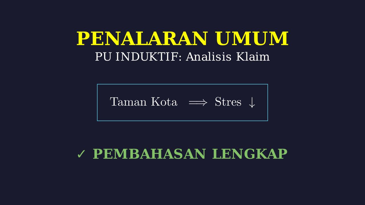 Dampak Taman Kota Terhadap Stres Warga