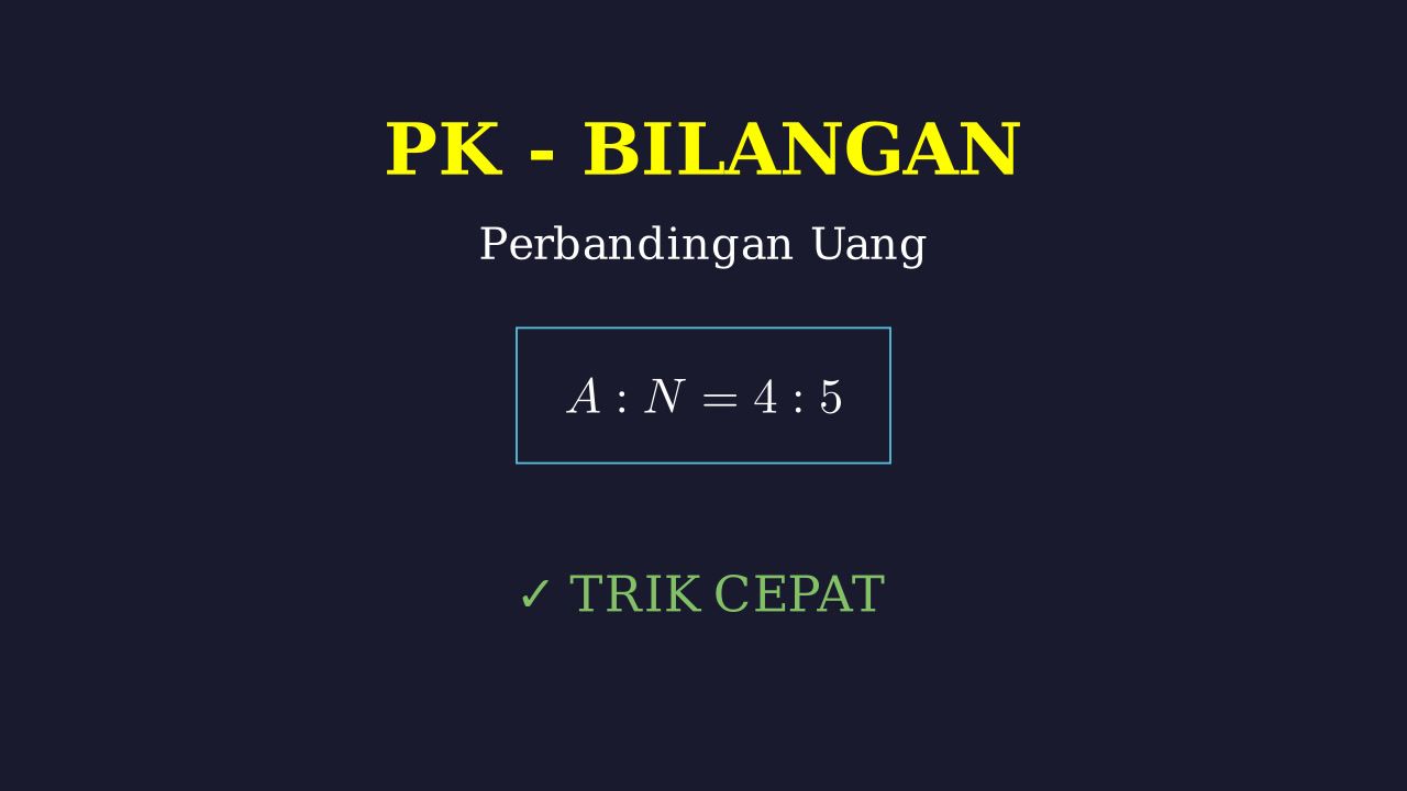 Perbandingan Uang: Andra dan Nando