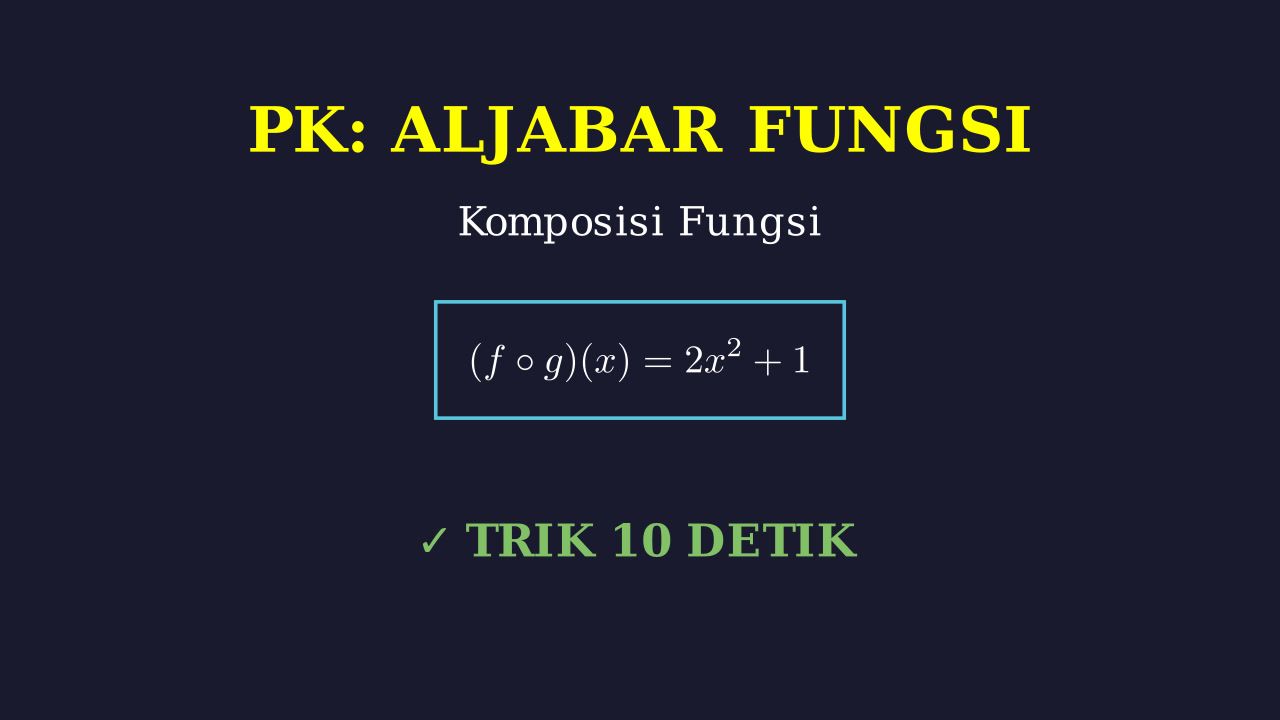 Tutorial Matematika Singkat