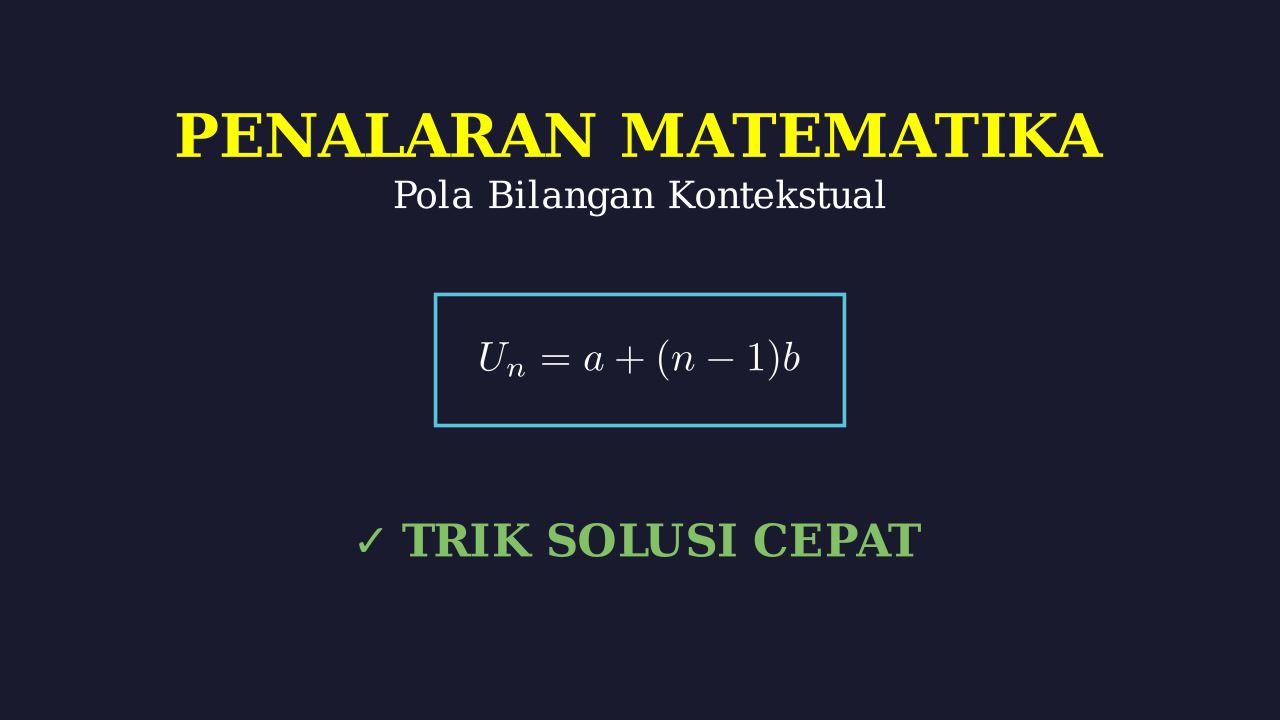 Pola Bilangan di Dunia Nyata