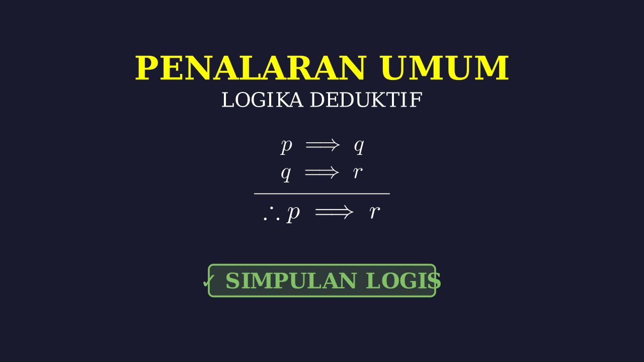 Menarik Simpulan Logis