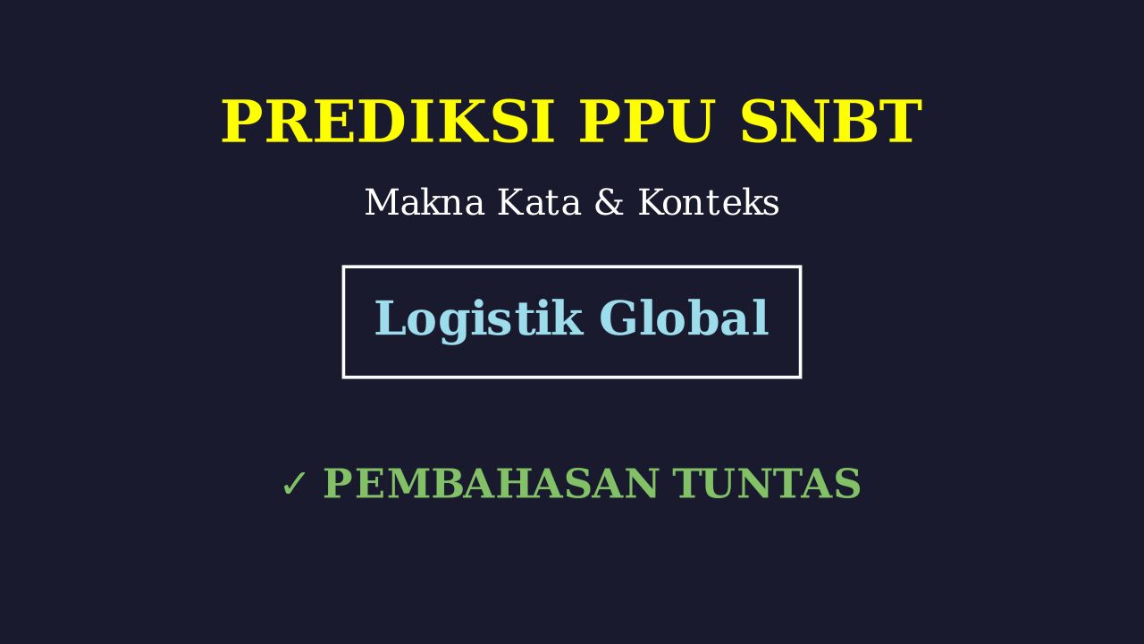 Teknologi Transportasi Laut: Logistik Global