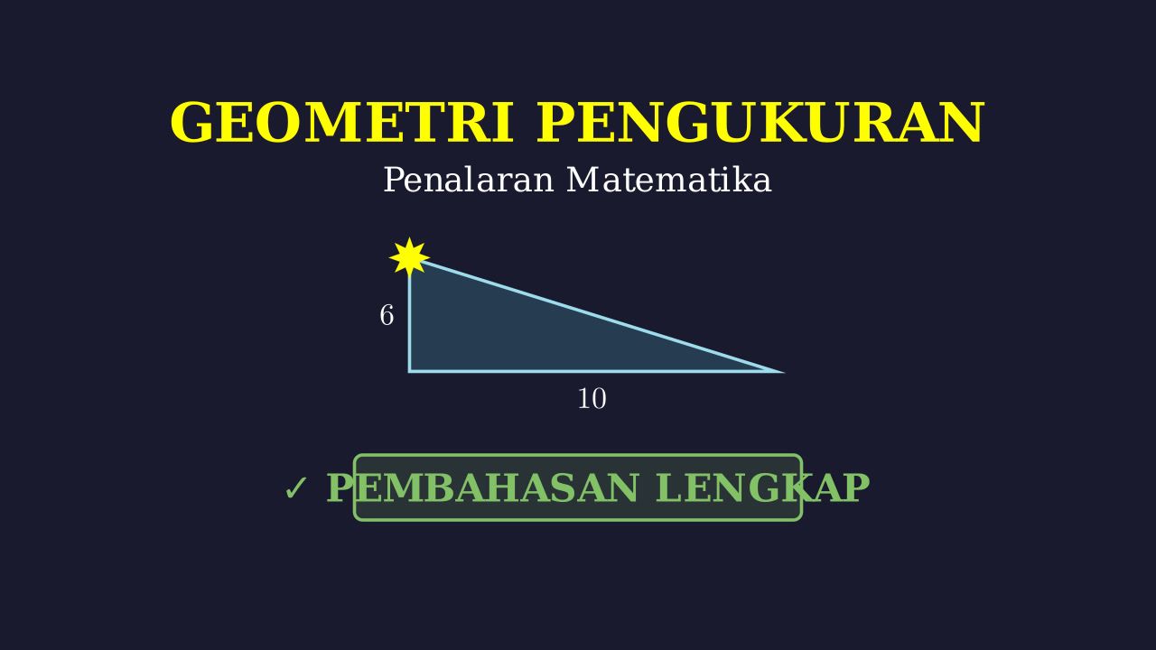 Geometri: Masalah Lampu dan Tirai