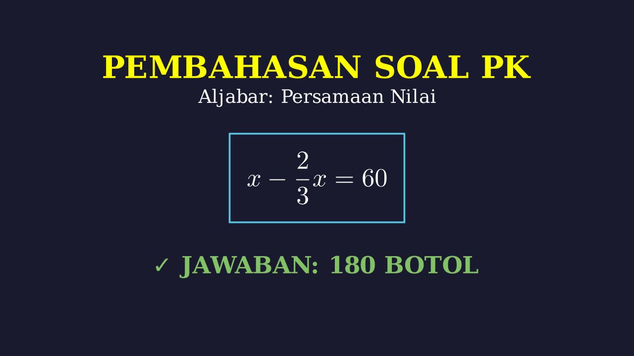 Menghitung Target Penjualan