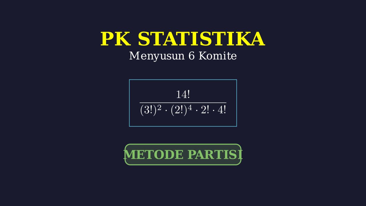 Kombinasi: Cara Membentuk 6 Komite