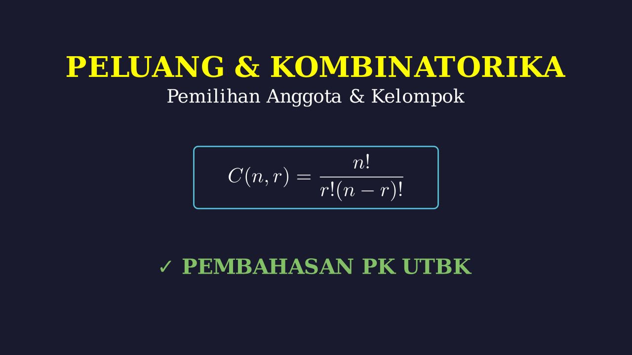 Permutasi dan Kombinasi: Teknik Memilih Anggota