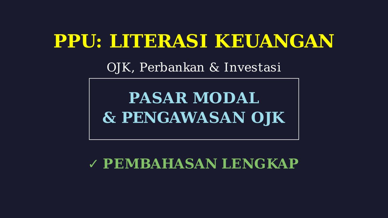 Mengenal Perbankan dan Lembaga Keuangan