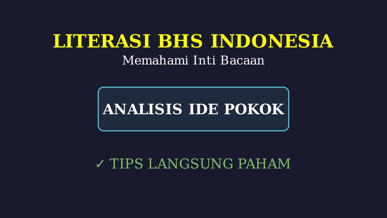 Tips Cepat Paham Materi