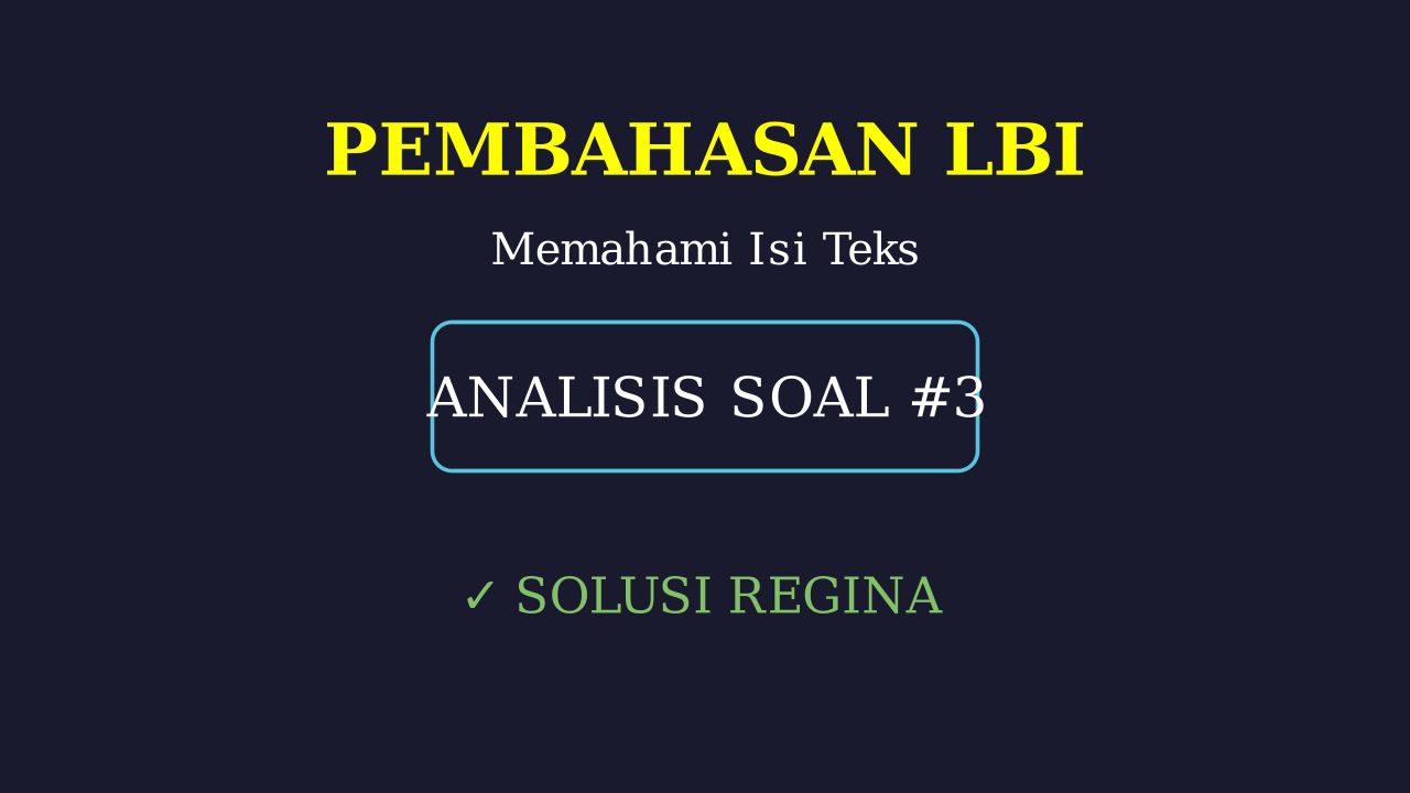 Pembahasan Soal Nomor 3