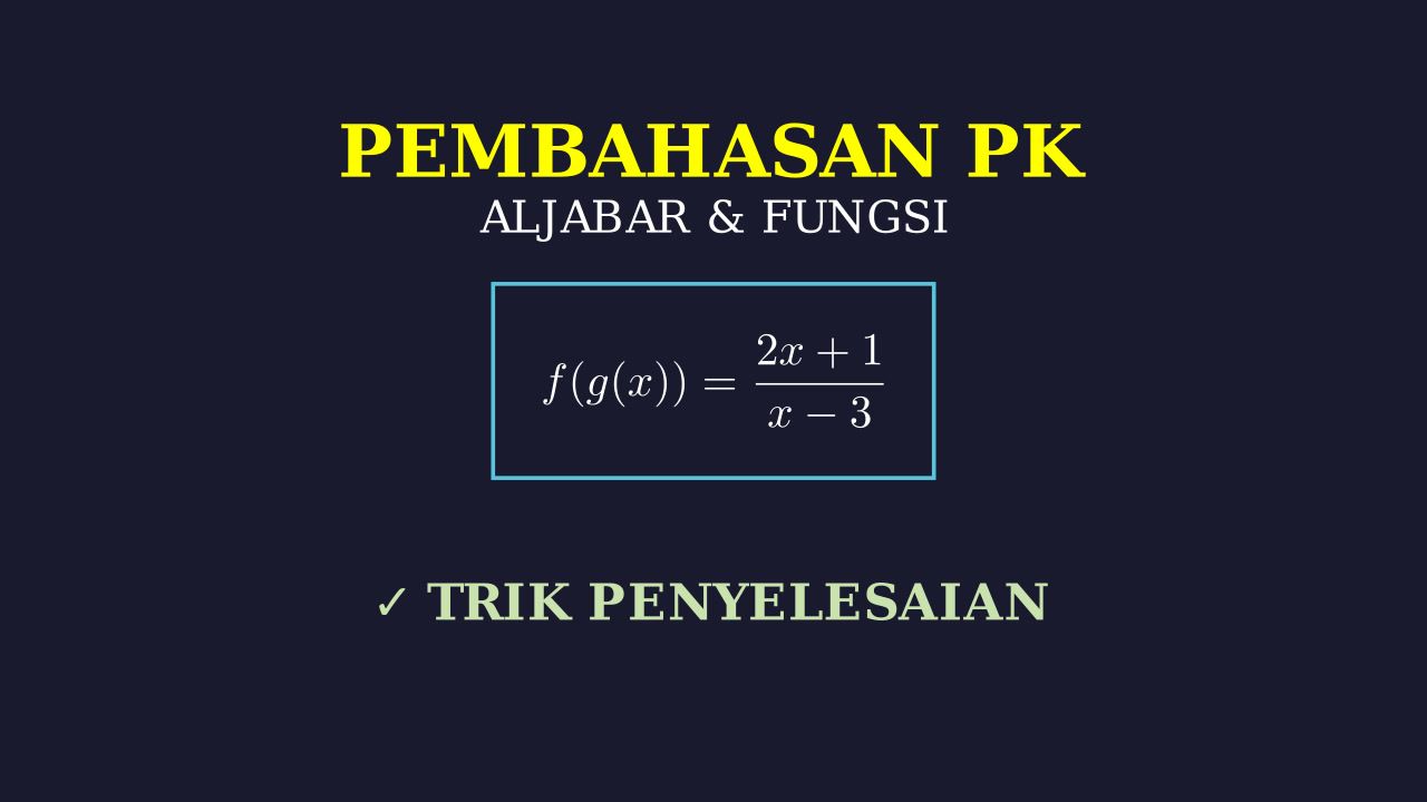 Penyelesaian Soal Matematika