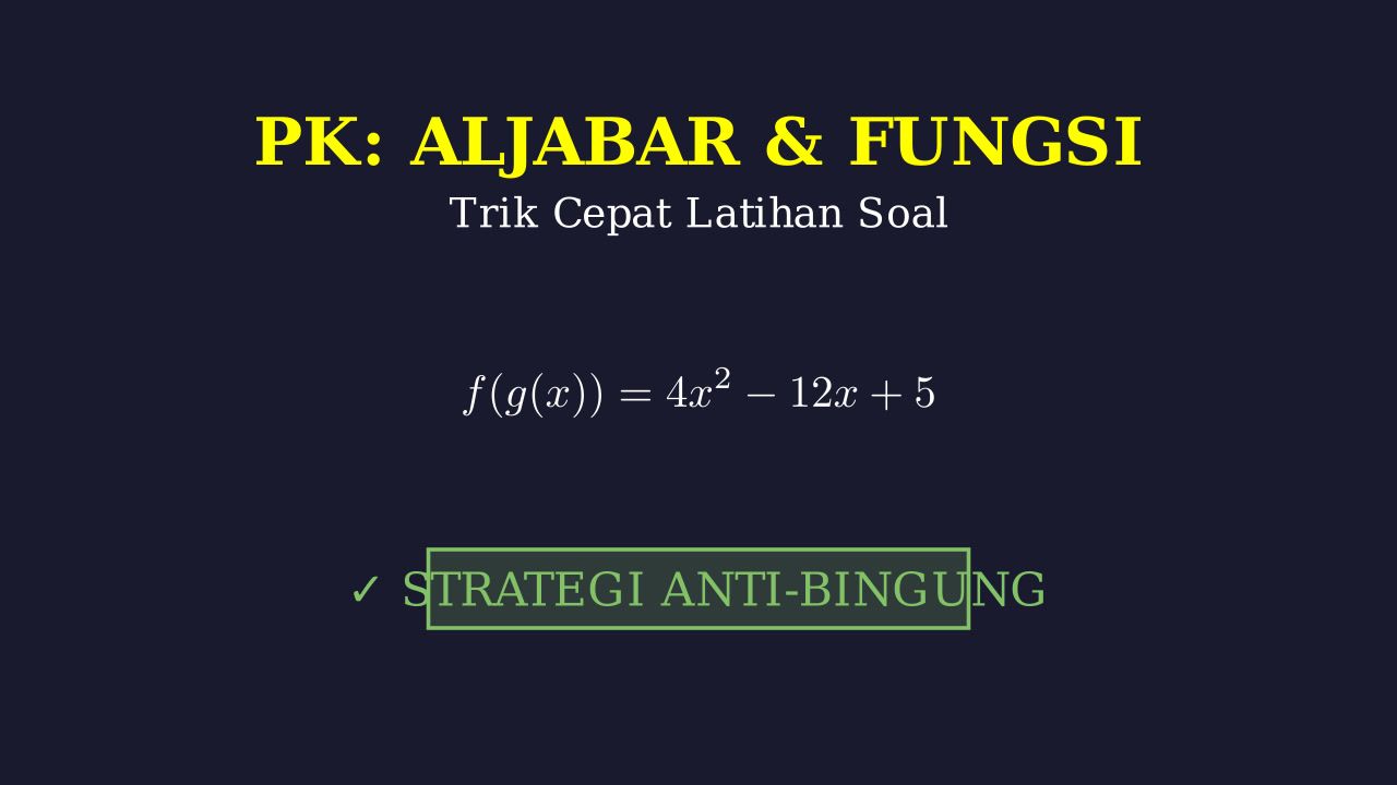 Tips Jago PK & PM: Dari Teori Ke Latihan Soal