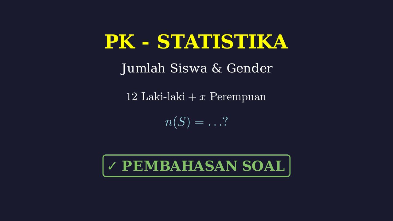 Menghitung Total Siswa Dan Nomor Absen