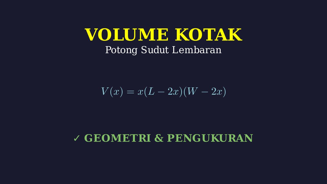 Calculating and Comparing Box Volumes