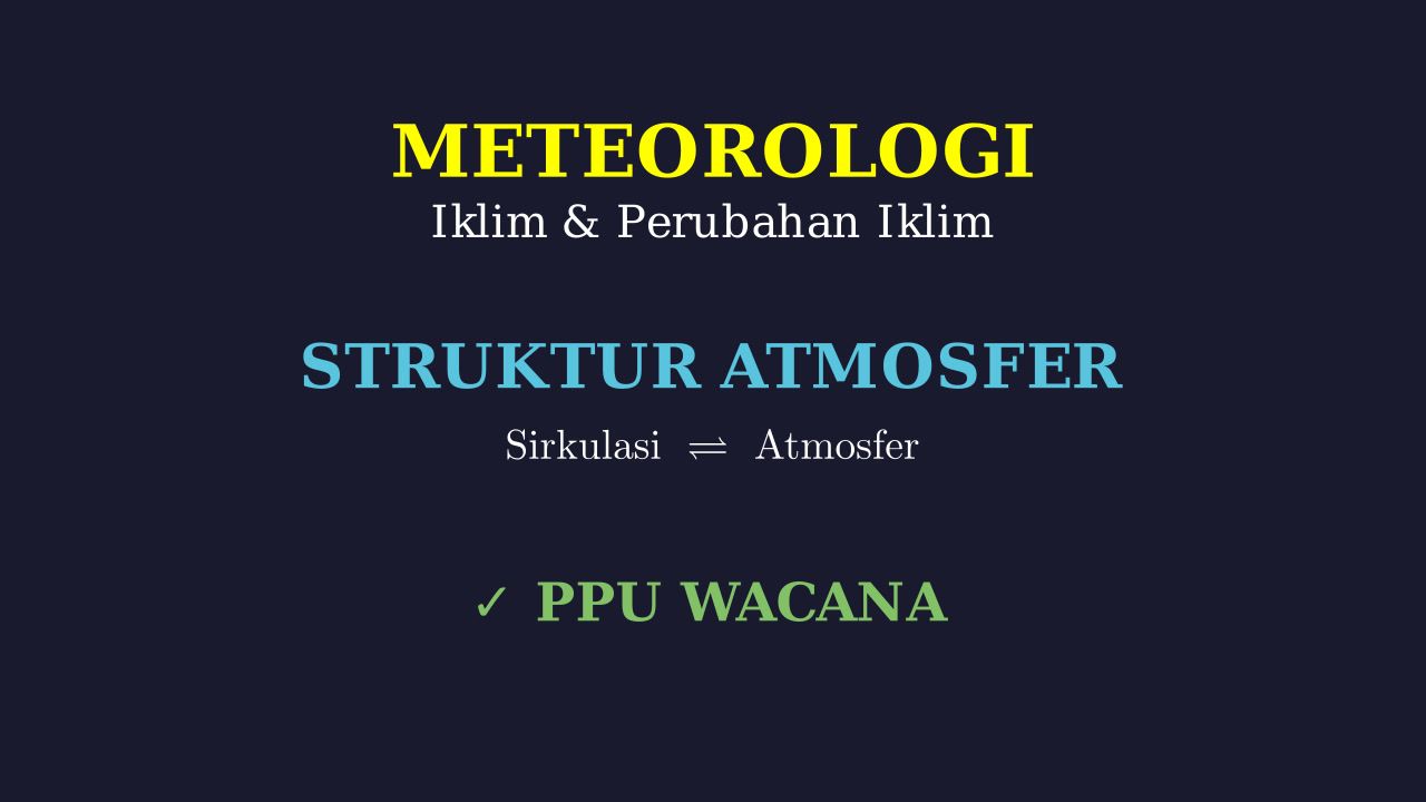 Meteorologi: Cuaca, Iklim, dan Atmosfer