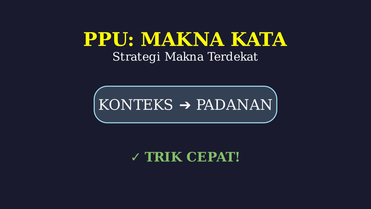 Mencari Makna Terdekat: Literasi & PPU