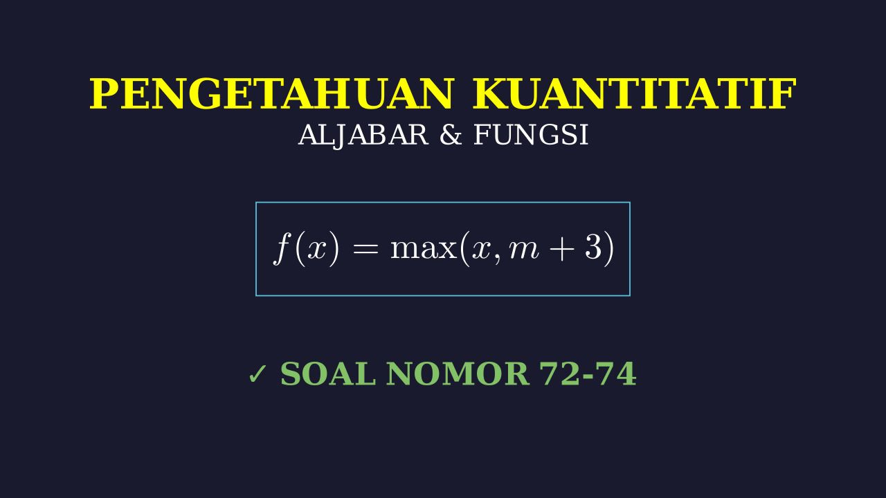 Algoritma: Notasi Max dan Bilangan Bulat