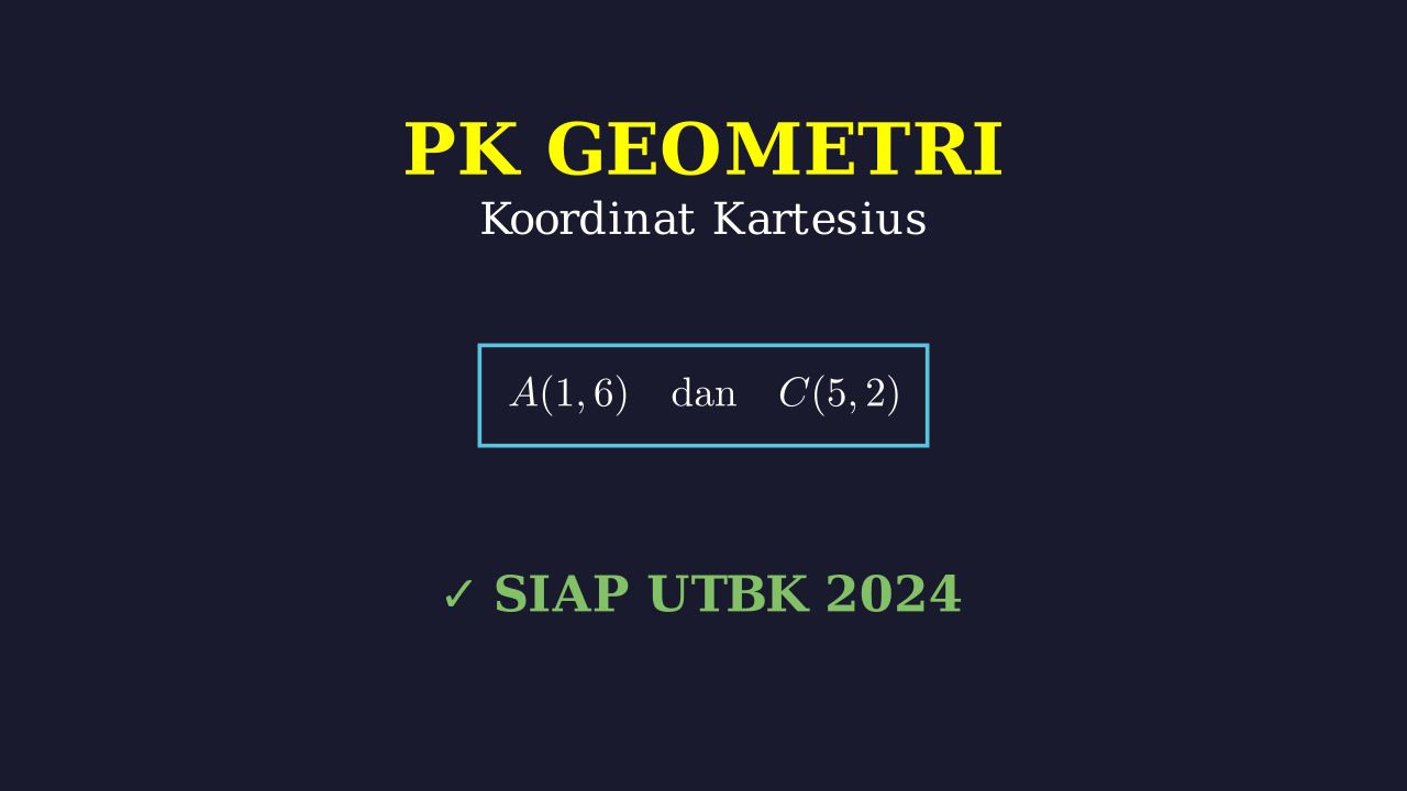 Koordinat Kartesius: Pengetahuan Kuantitatif