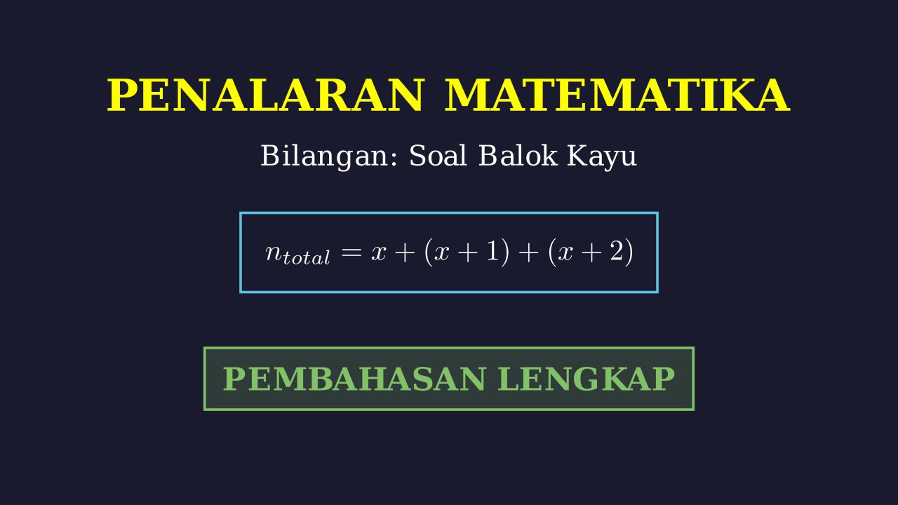 Menghitung Volume Balok