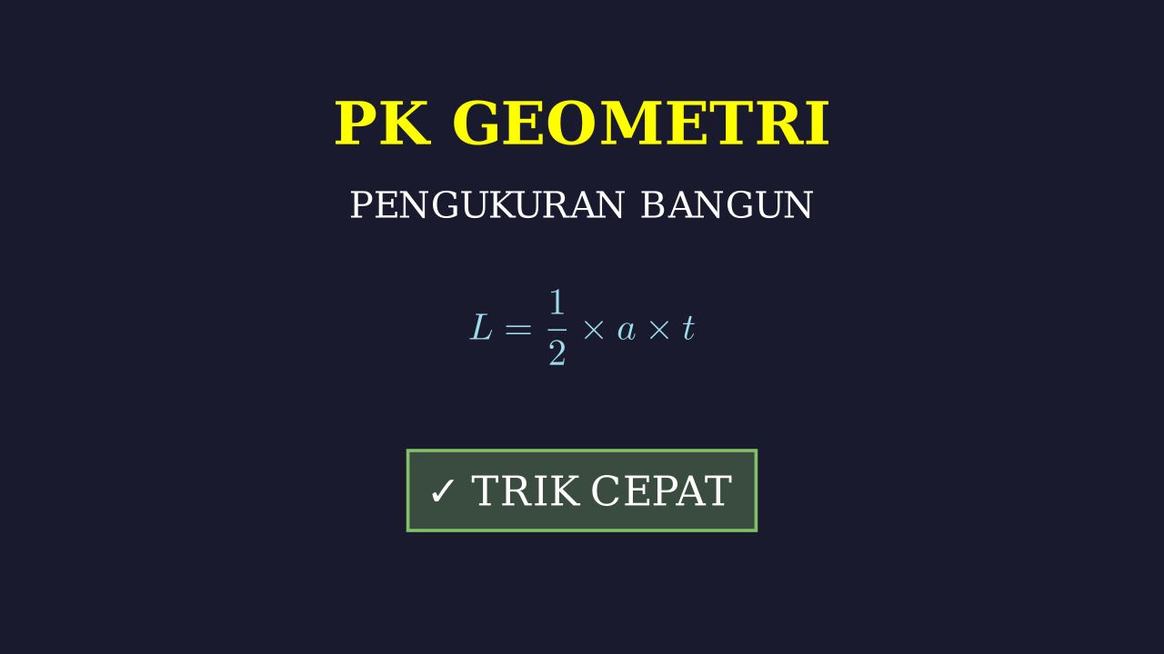 Geometri Dasar
