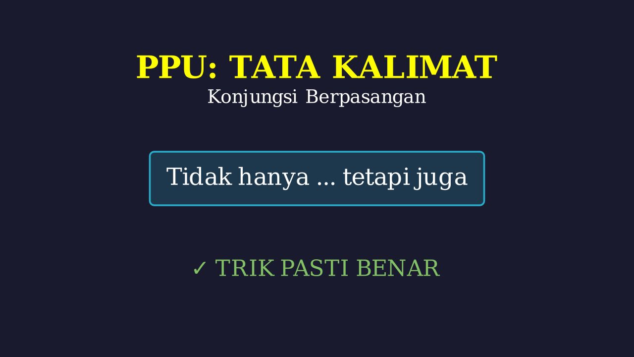 Menentukan Perbandingan Tetap