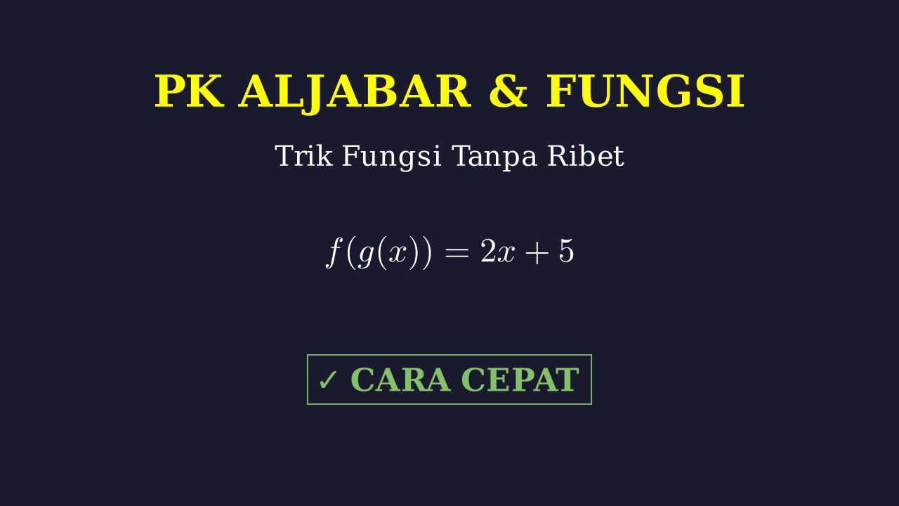 Memahami Konsep Tanpa Rumus