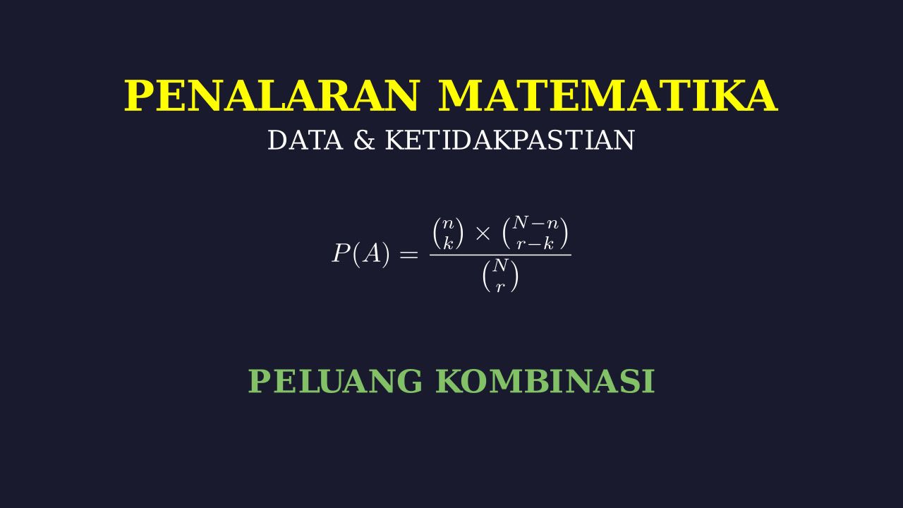 Soal Peluang: Kucing dalam Kantong