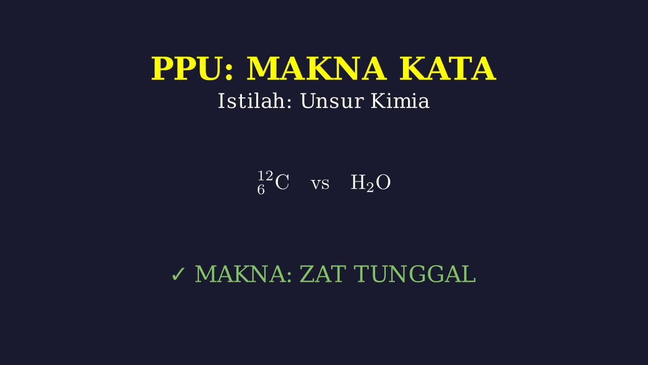 Mengenal Unsur Kimia