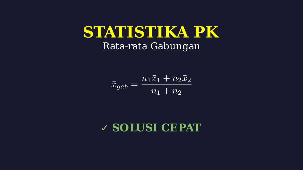 Latihan Soal Statistika