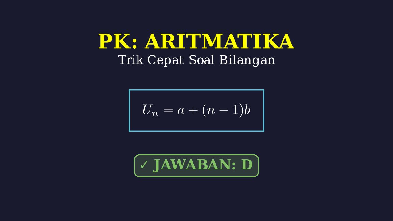 Pembahasan Soal Aritmatika