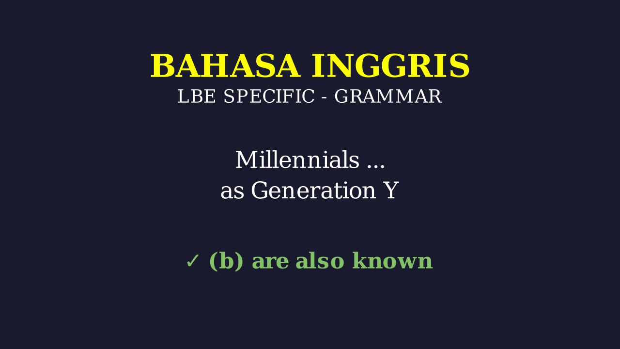 Millennials: Sebutan Generasi Y