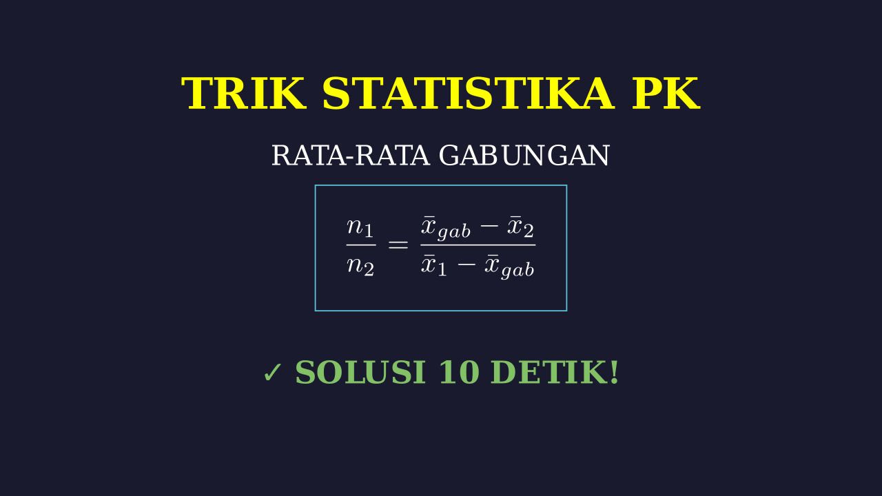 Trik Praktis Statistika