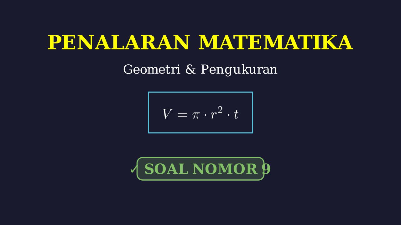 Tutorial Seru Pembahasan Soal Nomor 9