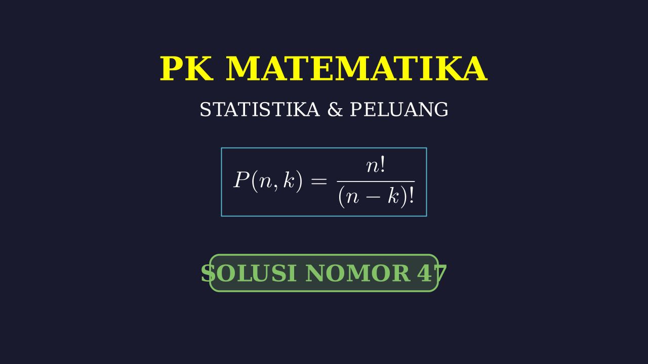 Menghitung Banyak Cara Menyusun
