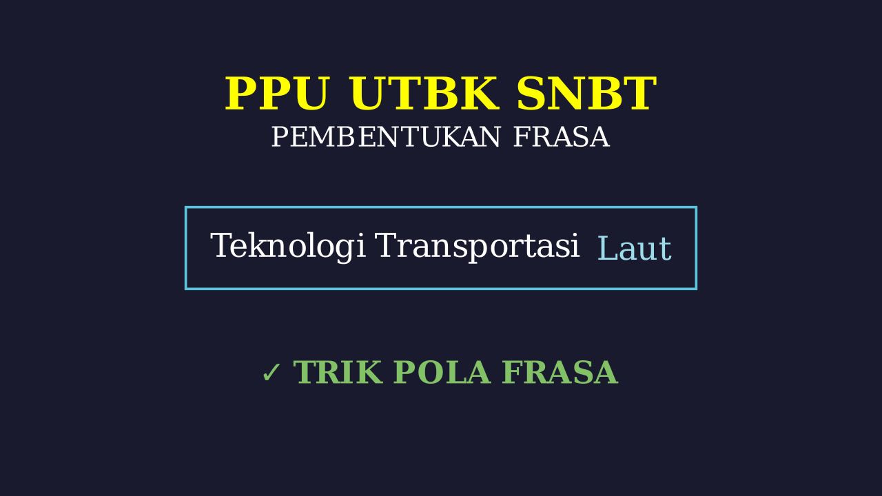 Logistik Global: Peran Transportasi Laut