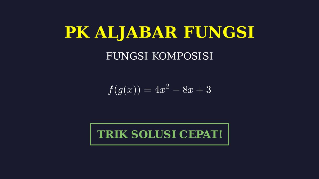 Langkah Penyelesaian Matematika