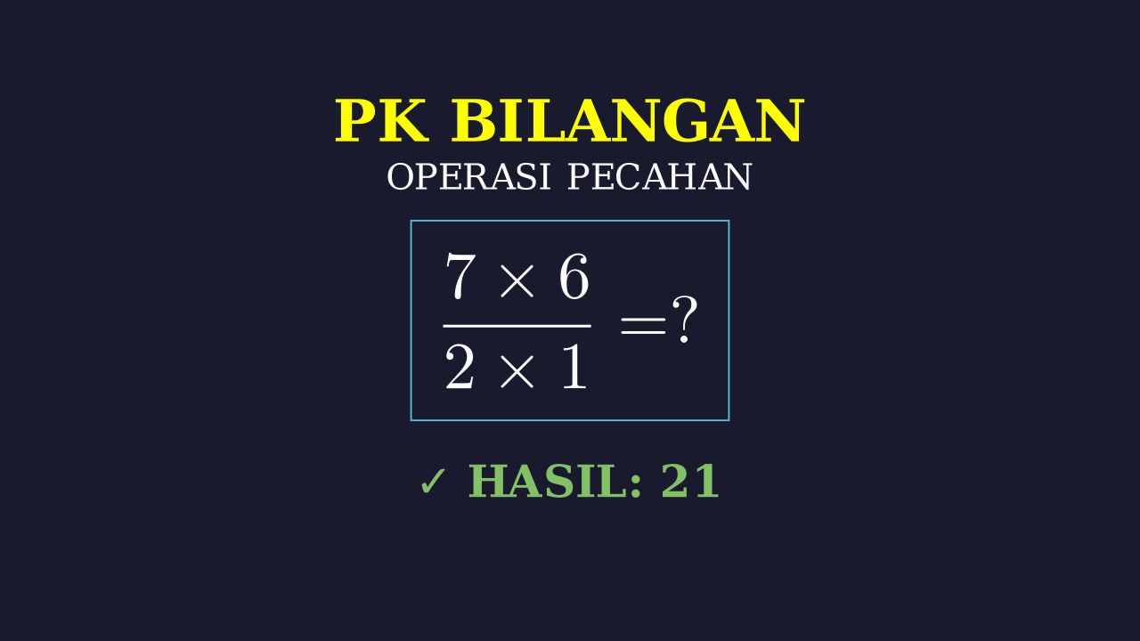 Operasi Hitung Perkalian Dan Pembagian