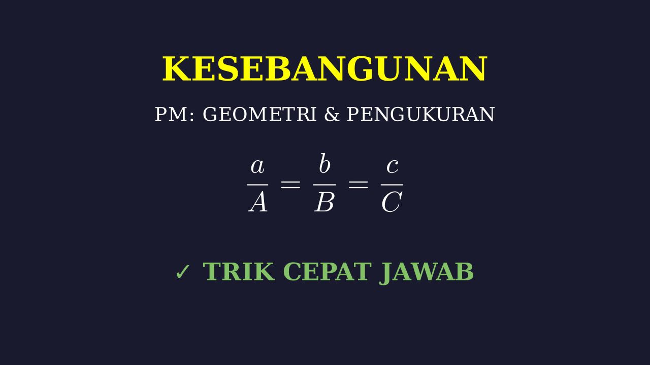 Visualisasi Konsep Kesebangunan