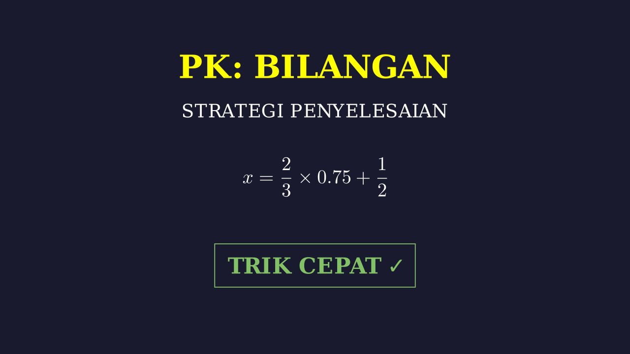 Cara Kerja Penyelesaian Matematika