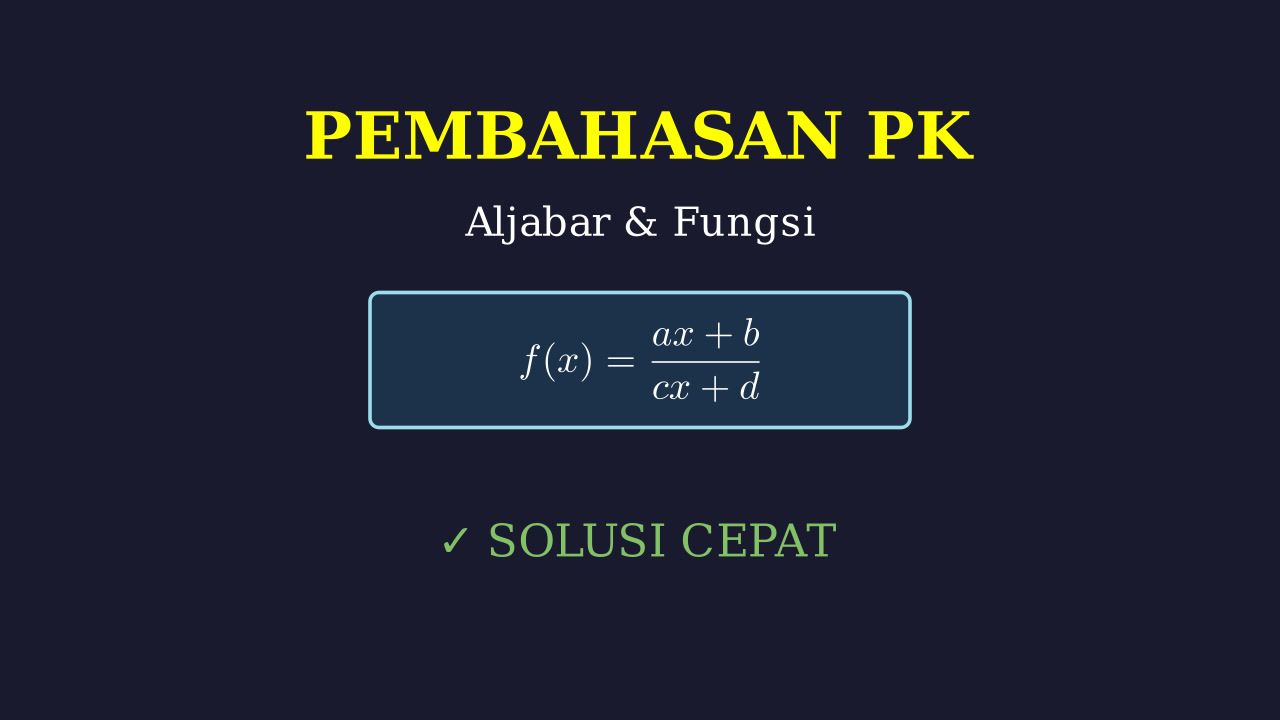 Tutorial Penyelesaian Soal Matematika